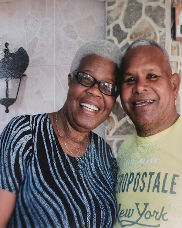 The Kemp family - Stanley and Samuel Kemp, owners of A1 Apartments Aruba